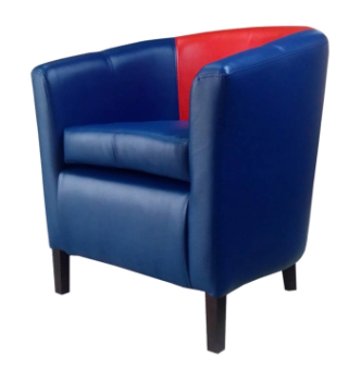 Кресло RICHMAN Бафи 65x65 Синий (Флай 2220) фото-1
