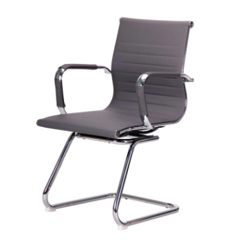 Кресло конференционное AMF Slim CF XH-632C Серый (PU Серый) фото-1