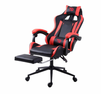 Кресло геймерское GT Racer X-2323 Красный (Черный PU/Красный PU) фото-2