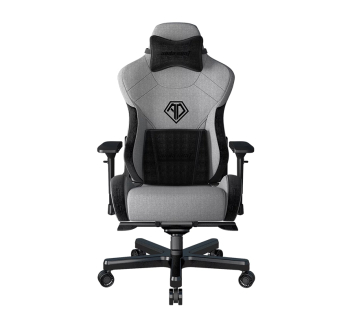 Кресло геймерское Anda Seat T-Pro 2 XL Серый (Grey Fabric) фото-2