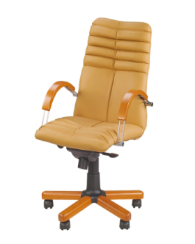 Кресло Новый Стиль Galaxy wood LB MPD EX1 Зеленый (ECO 45)