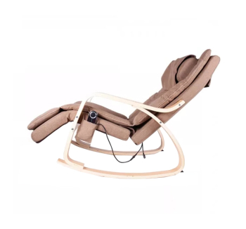 Крісло гойдалка Barsky VR Massage VRM-02 100x51 Коричневий (Коричневий) фото-2