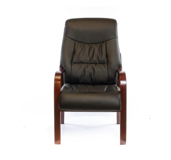 Кресло конференционное АКЛАС Ренессанс Черный (PU-черный) фото-2