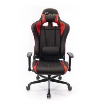 Кресло геймерское AMF VR Racer Shepard Красный (PU Черный/Красный) фото-2