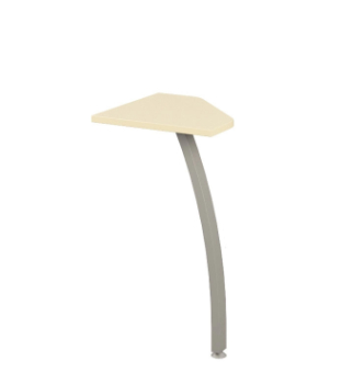Стол приставной M-Concept Серия Прайм P1.26.06 45x60 Серый (Антрацит) фото-1