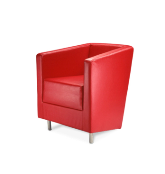 Крісло DLS Мілан-1 70x66 Червоний (Флай 2210) фото-1