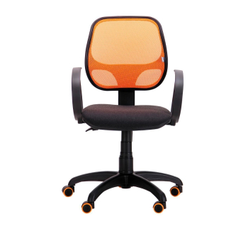 Кресло AMF Бит АМФ-8 Черный (Черный Оранжевый) фото-2