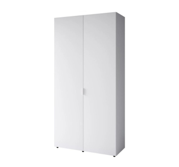 Шкаф гардероб ДОМ Сота С 120 120x50x240 Белый (Белый Алюминий) фото-1