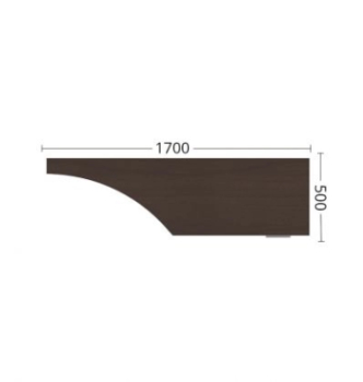 Тумба M-Concept Серия Ньюмен N2.12.17 170x50x76 Черный (Венге Луизиана ре (в)) фото-2