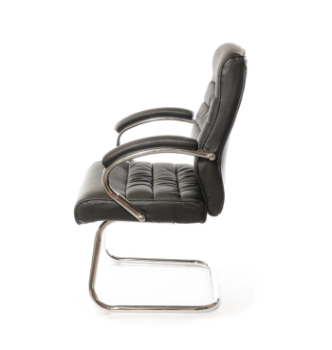 Кресло конференционное АКЛАС Камиль CH CF Коричневый (PU-темно-коричневый) фото-2