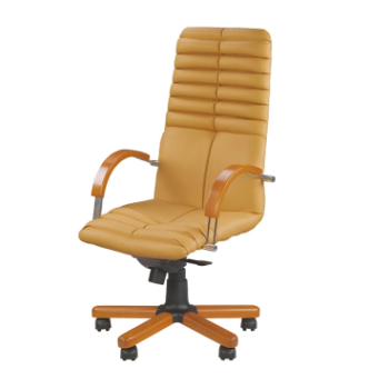 Кресло Новый Стиль Galaxy wood MPD EX1 Желтый (ECO 1 1.010)