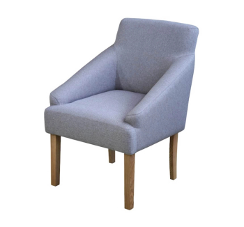 Кресло MegaStyle Zara Серый (Light grey 15 Натуральный) фото-1