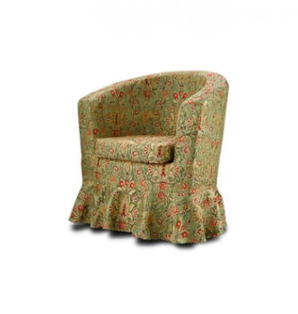Кресло DLS Октавия-Элегант-1 73x66 Зеленый (ZEUS DELUXE green) фото-2