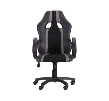 Кресло геймерское AMF Shift Черный (PU Черный Серый) фото-2