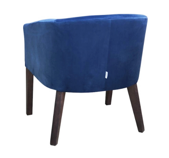 Кресло MegaStyle Tabano Синий (Blue 12 Черный) фото-2
