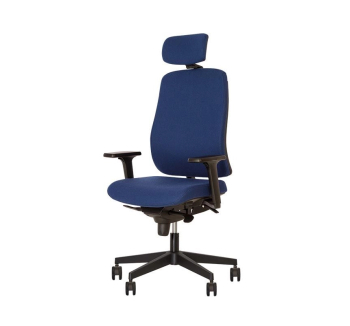 Кресло Новый Стиль Absolute R HR BLACK WA ES PL70 Синий (CN-210) фото-1