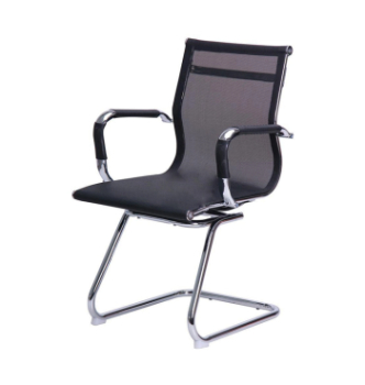 Кресло конференционное AMF Slim Net CF XH-633C Черный (Черный) фото-1