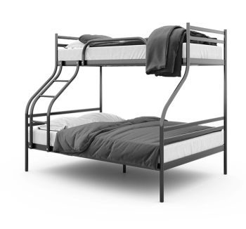 Кровать Метакам Smart 200x120 Серый (Шагрень серая)