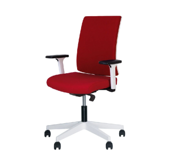 Кресло Новый Стиль Navigo R White SFB PL71 Красный (LS-76)