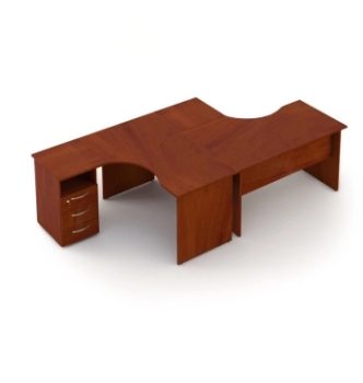 Комплект столів M-Concept Серія Атрибут 6 Коричневий (Дуб кастело) фото-1