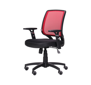 Кресло AMF Онлайн Черный (Черный Красный) фото-1