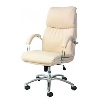 Кресло Primteks Plus Nadir Steel Chrome Белый (RD-14)
