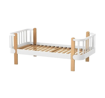 Кровать детская Верес Монако 26.1.1.21 160x80 Белый (Белый/Буковый) фото-2