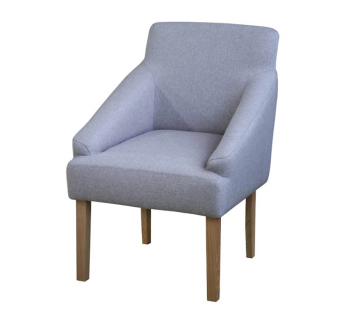 Кресло MegaStyle Zara Серый (Light grey 15 Натуральный) фото-2