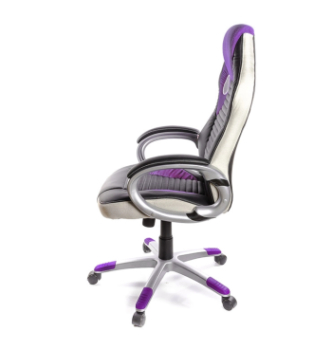 Кресло геймерское АКЛАС Григ PL TILT Фиолетовый (Черный/Фиолетовый) фото-2