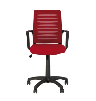 Кресло Новый Стиль Webstar GTP Black Tilt PL62 Красный (C-16 OH 1) фото-2