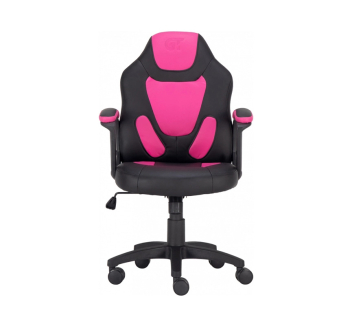 Кресло геймерское GT Racer X-1414 детское Розовый (Черный PU/Розовый PU) фото-2