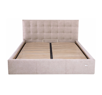 Ліжко RICHMAN Честер Нью Комфорт з підйомним механізмом 190(200)x160 Сірий (Simple 54 Чорний) фото-2