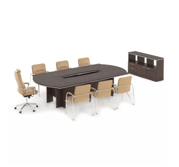 Стол конференционный M-Concept Серия Ньюмен 5 300x150 Серый (Серый)