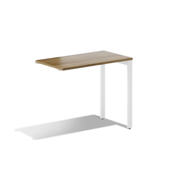 Стол приставной M-Concept Серия Джет J1.06.09.P 90x50 Серый (Антрацит (в))