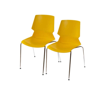 Комплект стільців АКЛАС Пекін CH 2 шт Жовтий (Жовтий) фото-1