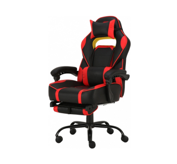 Кресло геймерское GT Racer X-2748 Красный (Черный PU/Красный PU) фото-1