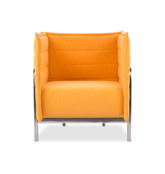 Кресло DLS Альт-1-КС 84x85 Оранжевый (QUEENS orange) фото-2
