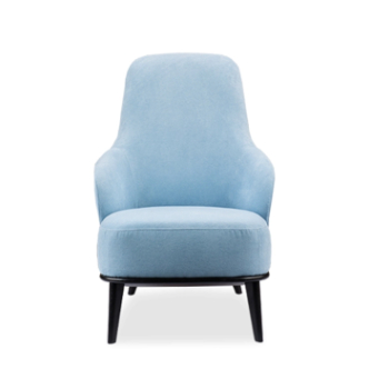 Кресло DLS Аква-1М 68x94 Синий (Lounge Ocean Мореный дуб) фото-2