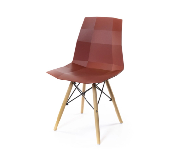 Комплект стульев АКЛАС Бри EX 2 шт Красный (Красный) фото-2