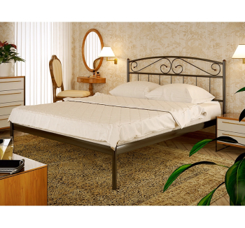 Кровать Метакам Verona XL 200x160 Серый (Шагрень серая) фото-2