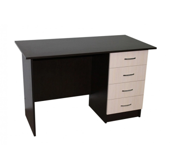 Стол NIKA Мебель ОН-45/4 стандарт 130x60 Серый (Графит)