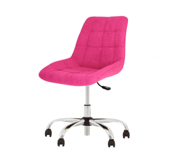 Кресло Новый Стиль Nicole GTS CHR61 Розовый (AB-16)