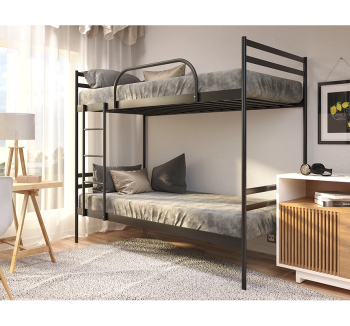 Кровать Метакам Comfort Duo 190x90 Серый (Шагрень серая) фото-2