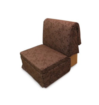 Кресло раскладное Катунь Тихон 90x105 Красный (scotland dark grey) фото-2
