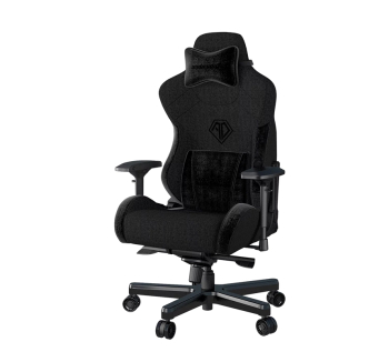 Крісло геймерське Anda Seat T-Pro 2 XL Чорний (Black Fabric) фото-1