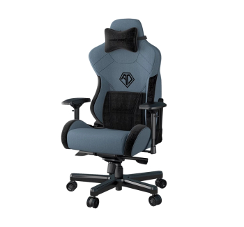 Крісло геймерське Anda Seat T-Pro 2 XL Синій (Blue Fabric) фото-1