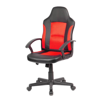 Кресло геймерское GoodWin Tifton Черный (Черный PU Красный)