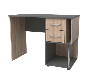 Стол NIKA Мебель Минивайт 47/1000 стандартный 100x50 Серый (Индастриал)