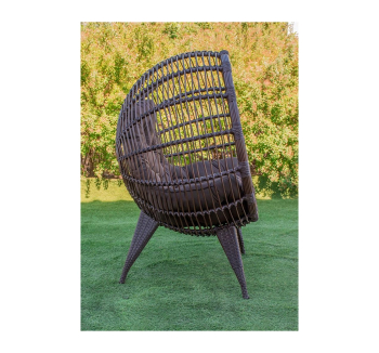 Кресло садовое Украинские Конструкции Манго 120x90 Коричневый (Каштан Желтая) фото-2