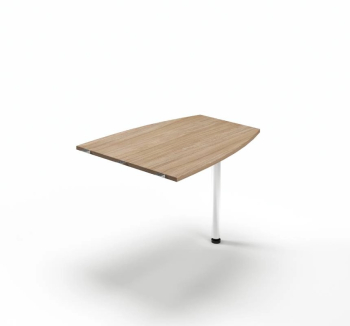 Стол приставной M-Concept Серия Атрибут A1.06.10 100x80 Черный (Венге Луизиана ре (в))